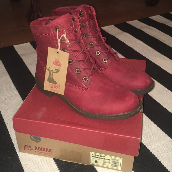 kodiak red boots